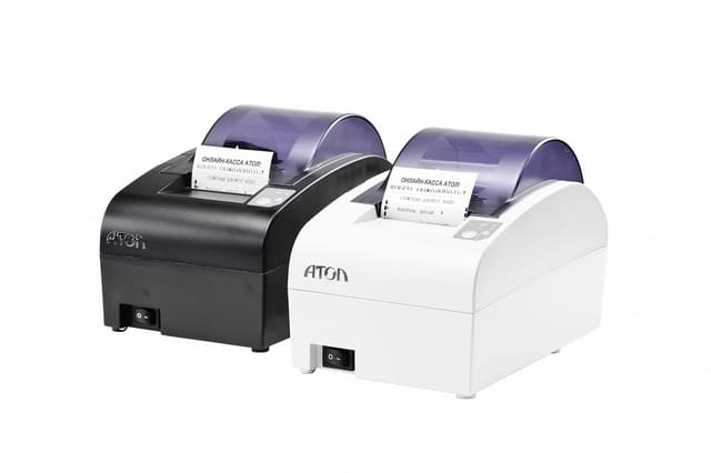 Фискальный регистратор АТОЛ 55Ф. Черный. USB. RS-232. Ethernet.