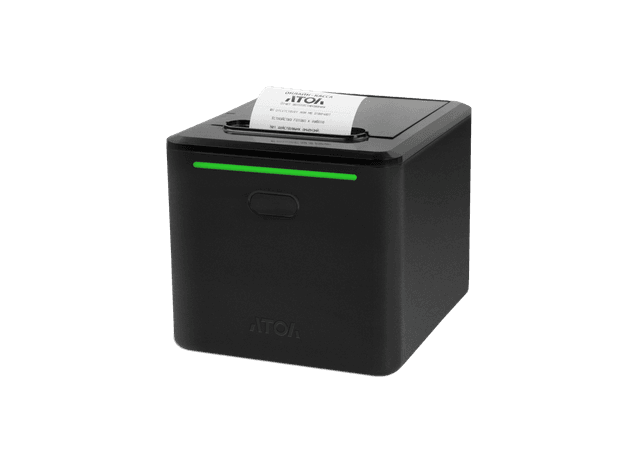 Фискальный регистратор АТОЛ 55 v2 Ф. Черный. USB. RS-232. Ethernet.